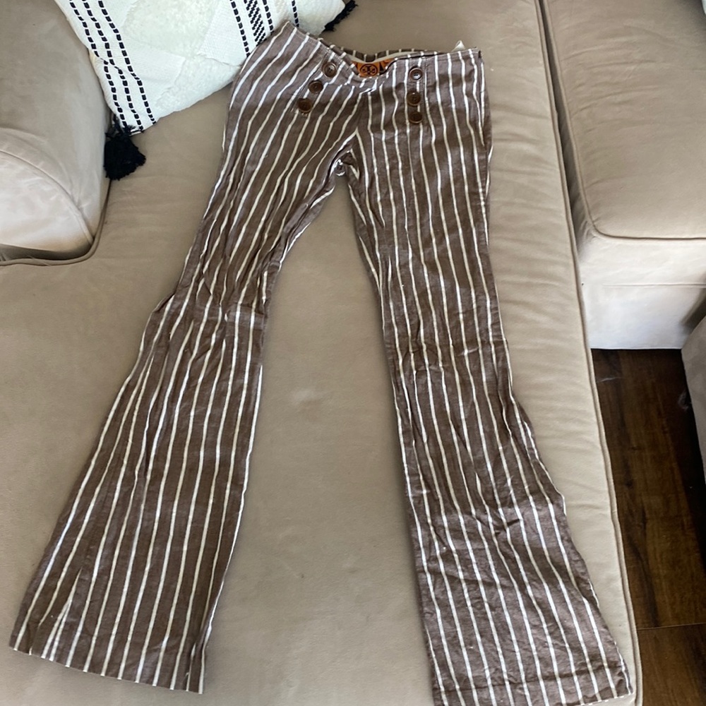 Tory Burch Low Rise Bootcut Pants